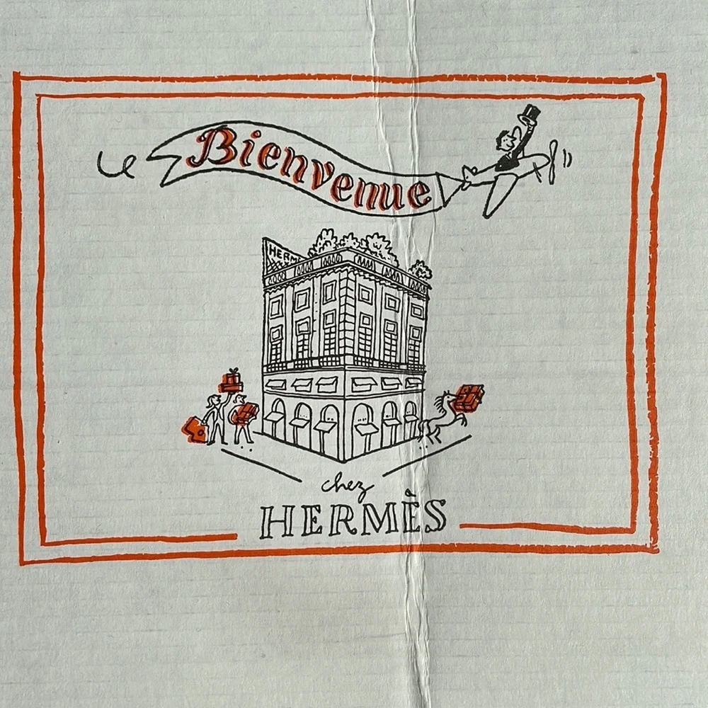 Hermes White box empty Gift Box package only